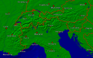 Alpen Städte + Grenzen 800x504